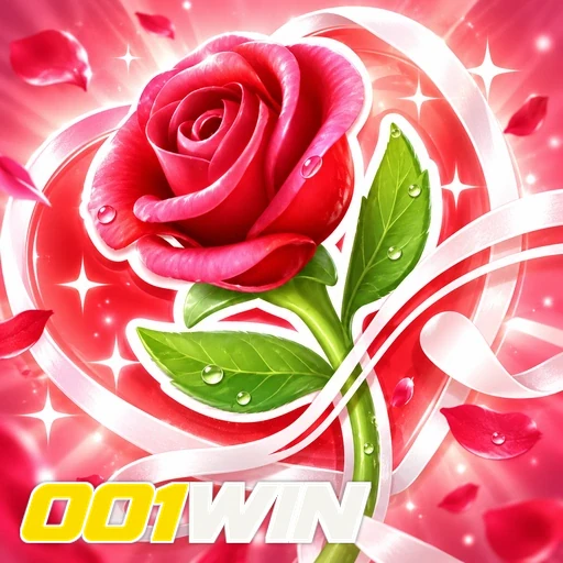 001WIN — ilustração de uma rosa cor-de-rosa